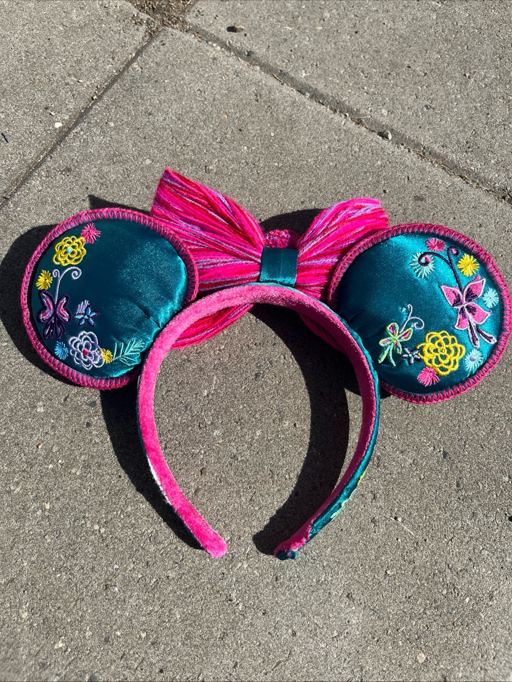 Disney Parks Encanto Minnie Ears Magic Awaits You Ears Mirabel